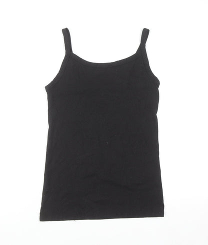 No Boundaries Women's Black Camisole Tank Top M Slim Fit