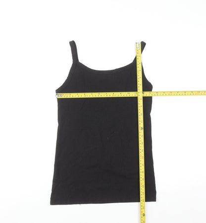 No Boundaries Women's Black Camisole Tank Top M Slim Fit