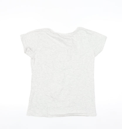 Tommy Hilfiger Womens Grey XL Basic T-Shirt 100% Cotton