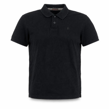 ESPRIT Men's Black Cotton Polo Shirt Regular Fit M