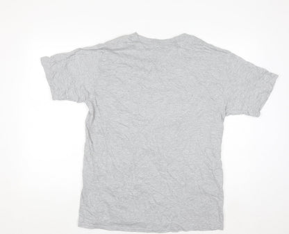 Port & Company Men's Grey 'Italians Do It Better' Graphic T-Shirt L