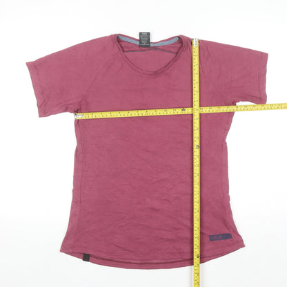 Rab Womens Purple Short Sleeve Crew Neck Outdoor T-Shirt UK 12