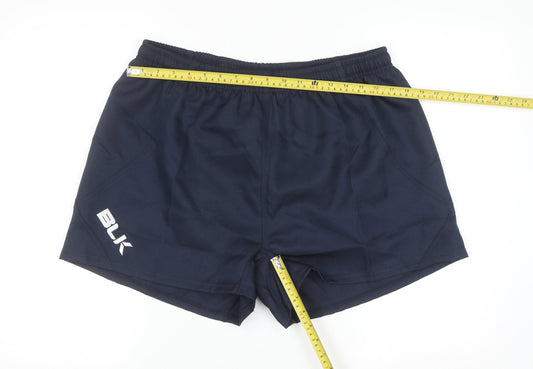 BLK Men’s Blue Athletic Sports Shorts 2XL Quick Dry Lightweight