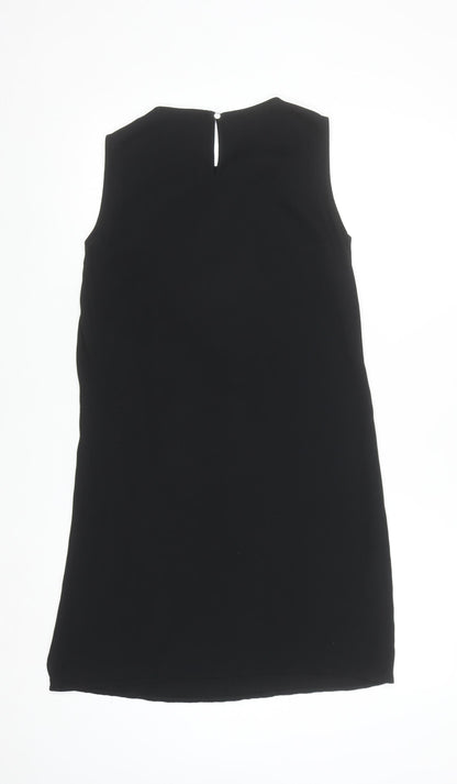 Dorothy Perkins Women's Black Size 8 Beaded Shift Dress
