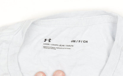 Under Armour Men's White Short Sleeve Sports T-Shirt Size S