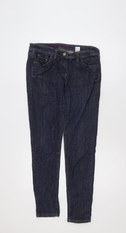 Next Women's Blue Skinny Stretch Jeans Size 10R