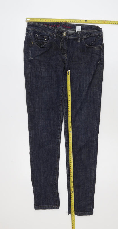 Next Women's Blue Skinny Stretch Jeans Size 10R