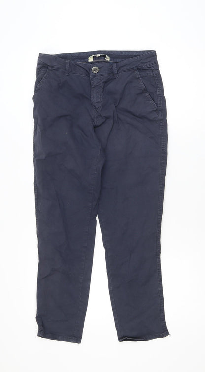 Mantaray Women Blue Size 8 Regular Straight Fit Jeans
