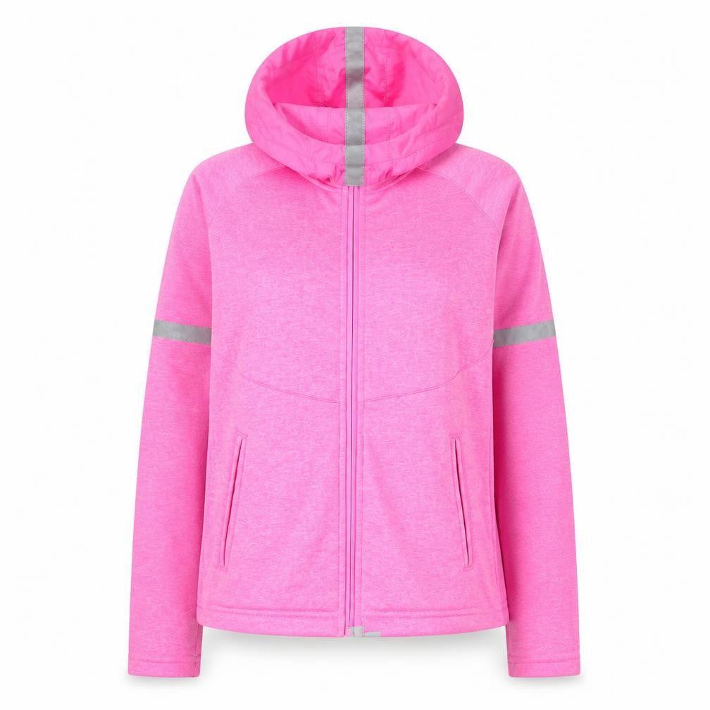 Dunnes Stores Women's Pink Hooded Full Zip Activewear Jacket Size 10