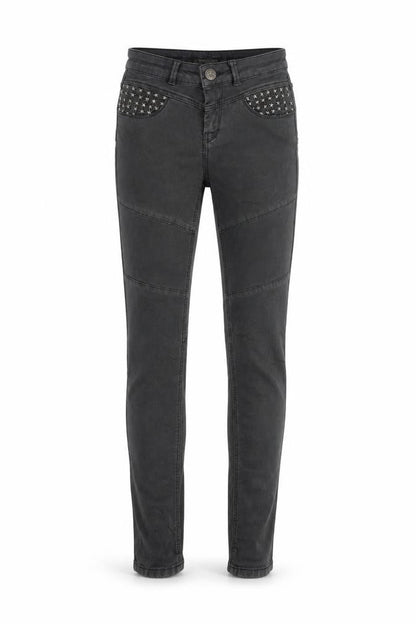 MOS MOSH Women's Black Skinny Jeans Size 24 Studded Pockets