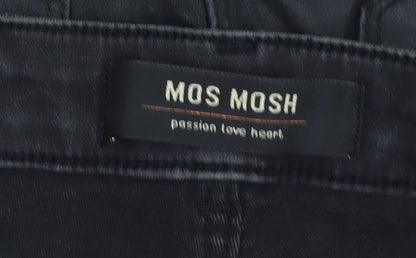 MOS MOSH Women's Black Skinny Jeans Size 24 Studded Pockets