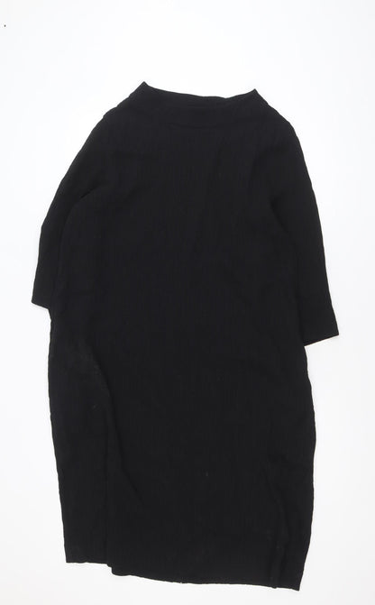 Carolyn Donnelly The Edit Women’s Black Shift Dress UK 16 3/4 Sleeve