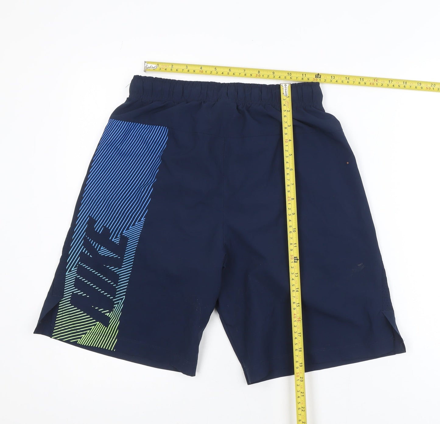 Nike Men's Blue Dri-Fit Athletic Sports Shorts Size S