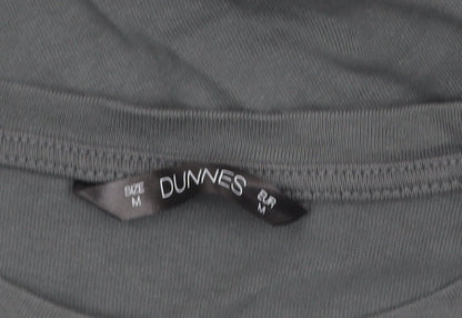 Dunnes Men's Grey Cotton Crew Neck Long Sleeve Pullover Jumper M
