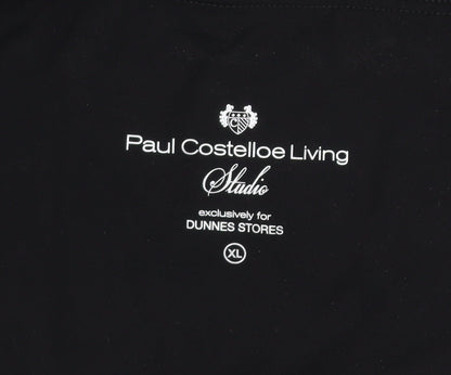 Paul Costelloe Living Women's Black XL Stretch Ankle Leggings