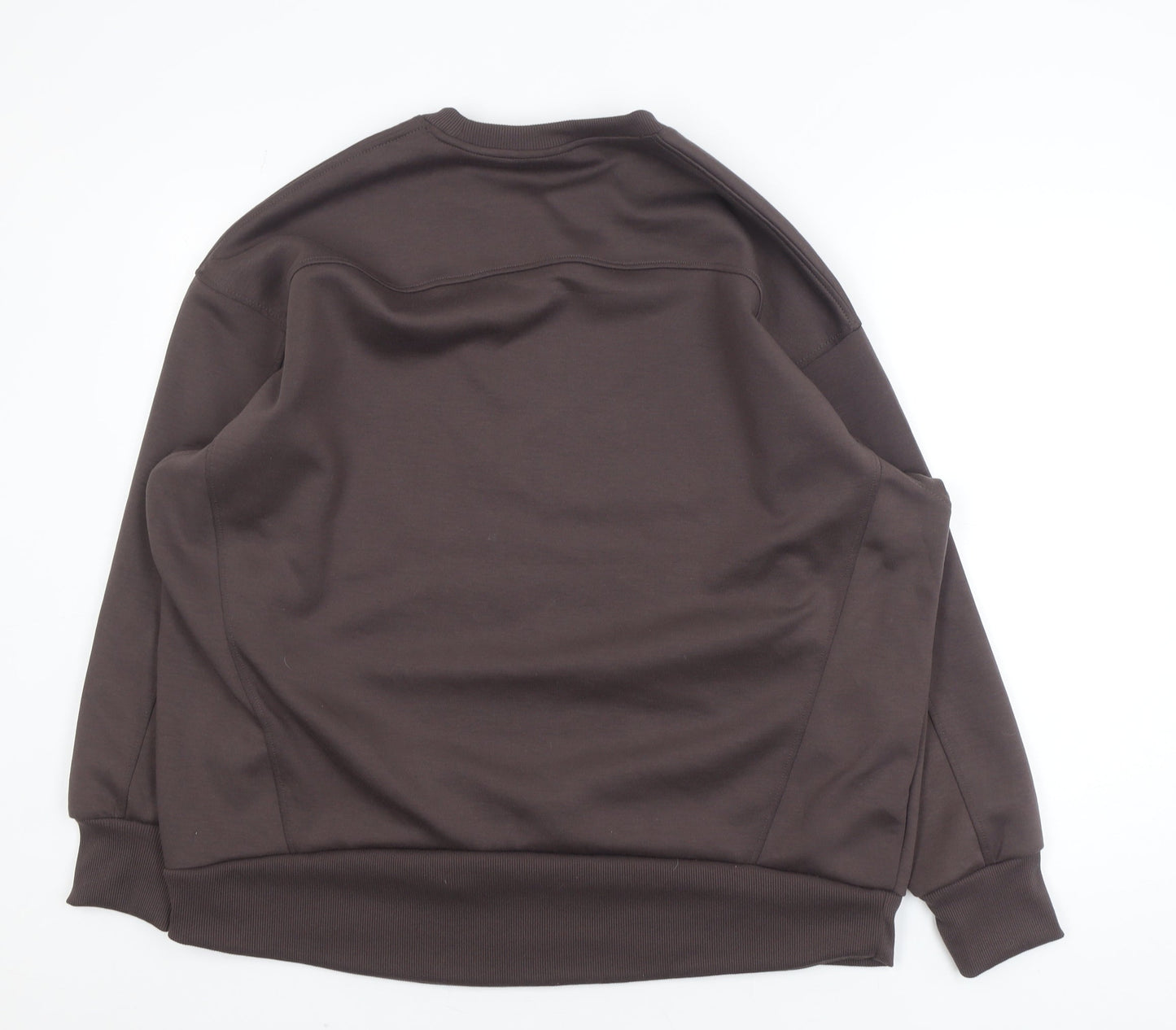 Primark Womens Brown Crew Neck Pullover Sweatshirt Size L