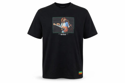 Zion Rootswear Men's Black Bob Marley 2XL Band Tour T-Shirt