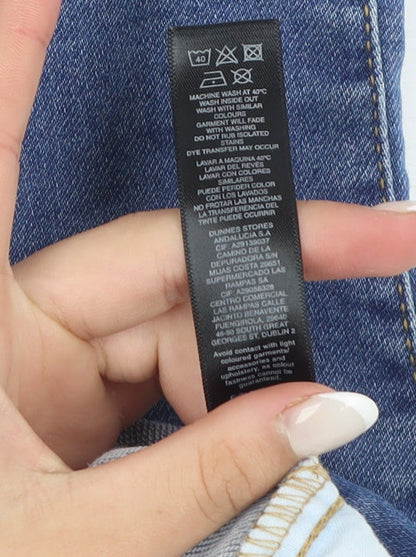 Dunnes Women's Blue Skinny Stretch Jeans Size 8