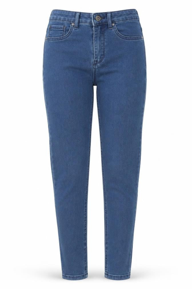 Denim Co Women's Blue Skinny Stretch Jeans Size 8