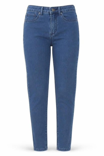 Denim Co Women's Blue Skinny Stretch Jeans Size 8