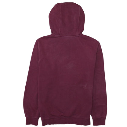 Nike Men's Red Pullover Hoodie Small Regular Fit Fleece Sweatshirt