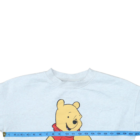 Primark Women Grey Winnie the Pooh Crew Neck Sweatshirt XS