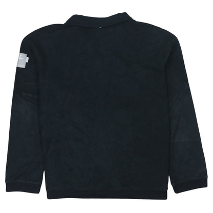 Nike Boys Black Fleece Track Jacket Size 12-13 Years Full Zip