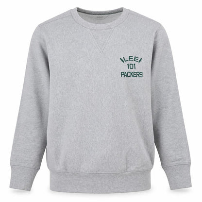 Lee 101 Grey Men's S Pullover Sweatshirt Embroidered Logo