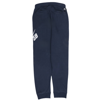 Nike Boys Blue XL Jogger Trousers Fleece Cotton Blend SB Activewear
