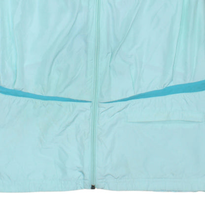 Adidas Women's Blue Lightweight Windbreaker Jacket Size 16