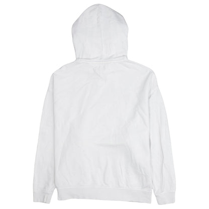 Tommy Jeans Women's White Pullover Hoodie Small New York Logo