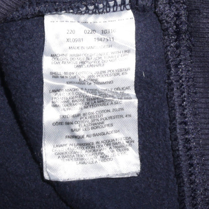 Columbia Men's Blue Pullover Hoodie M Regular Fit Fleece Logo