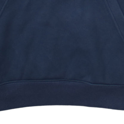 Columbia Men's Blue Pullover Hoodie M Regular Fit Fleece Logo
