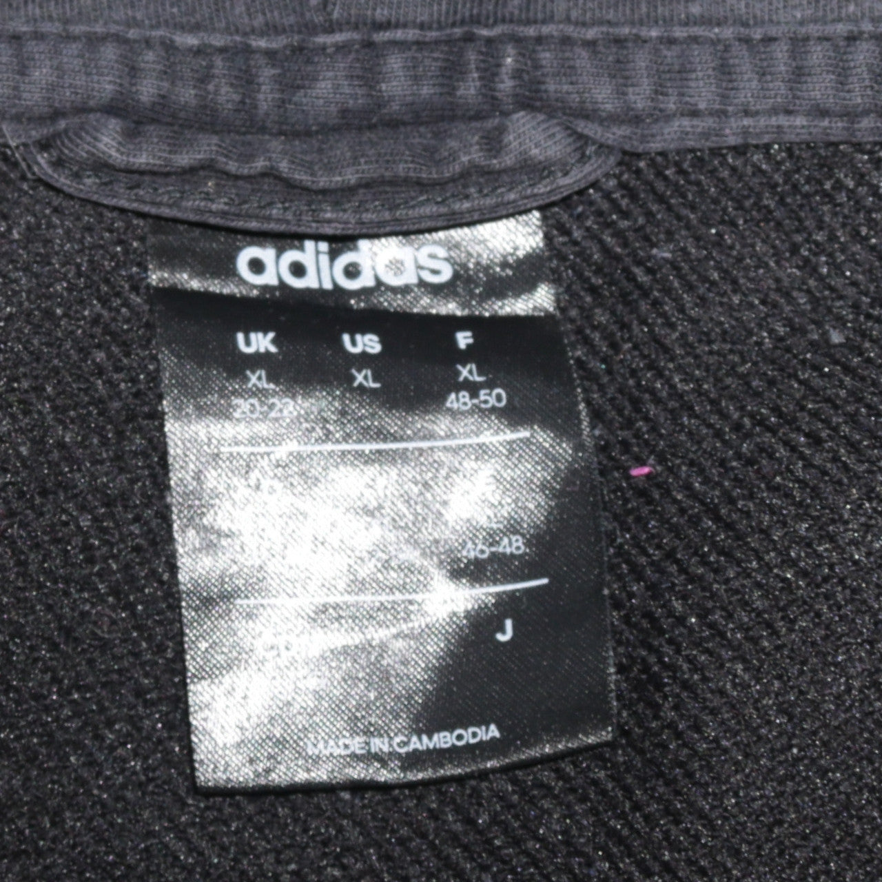 Adidas Women’s Black XL Full Zip Hoodie Sweatshirt with Stripes