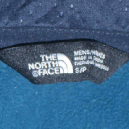 The North Face Men's Blue Full Zip Hooded Fleece Jacket Size S
