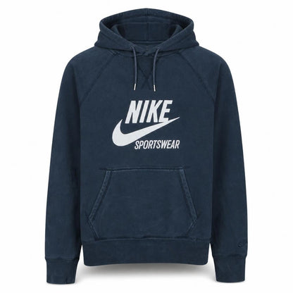 Nike Men's Blue Pullover Hoodie Size S Sportswear Graphic