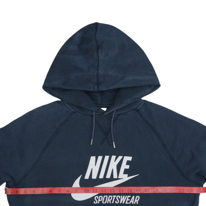 Nike Men's Blue Pullover Hoodie Size S Sportswear Graphic