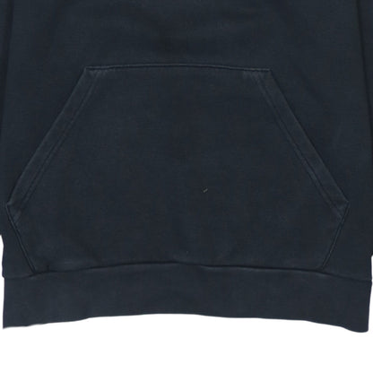 Adidas Boys Black Pullover Hoodie 13-14 Years Regular Fit Fleece Logo Top