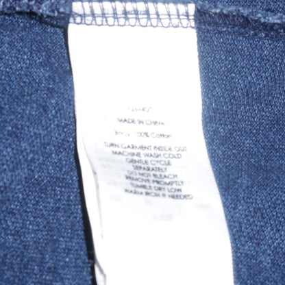 Ralph Lauren Men's Blue XL Custom Fit Polo Shirt - 100% Cotton