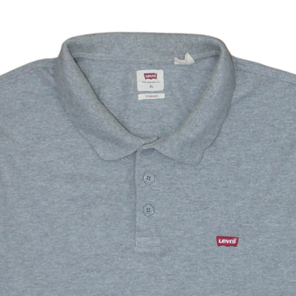 Levi's Men's Grey XL Polo Shirt Classic Cotton Casual