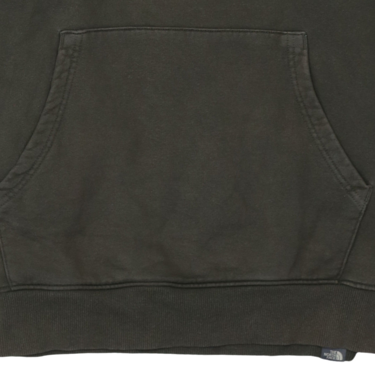 The North Face Men's Brown Pullover Hoodie M Embroidered Logo