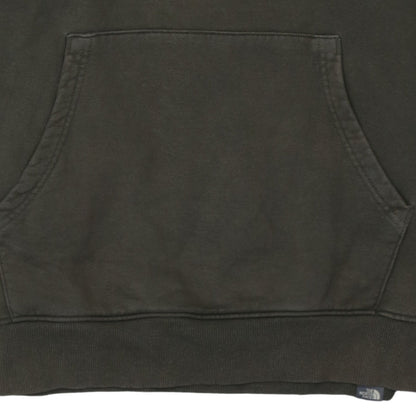The North Face Men's Brown Pullover Hoodie M Embroidered Logo