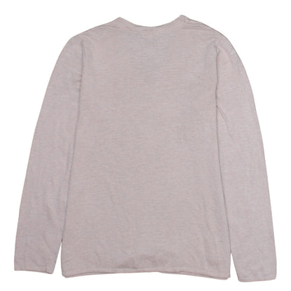 J. Jill Women's Beige V-Neck Lightweight Knit Jumper Size S