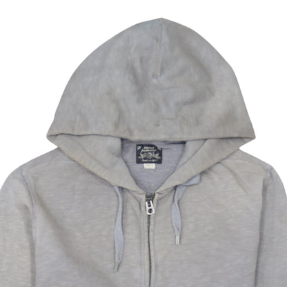 Diesel Men's Grey Full Zip Hoodie Size S Regular Fit