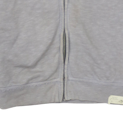 Diesel Men's Grey Full Zip Hoodie Size S Regular Fit