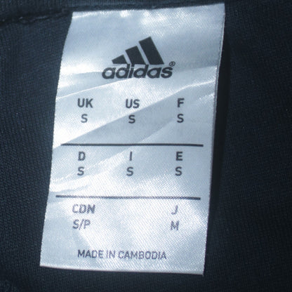 Adidas Men's Black Pullover Sweatshirt Size S Crew Neck Regular Fit