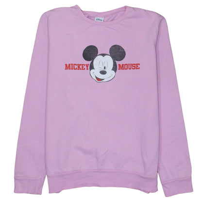 Disney Atmosphere Women's Pink Mickey Mouse Sweatshirt Size 10