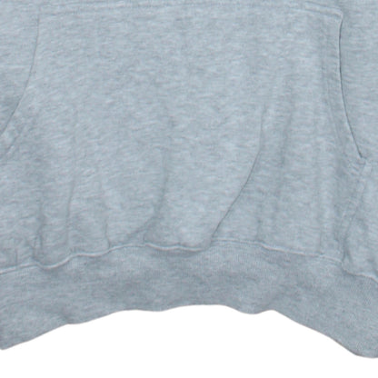 Hard Rock Cafe Glasgow Men's Grey Pullover Hoodie Size L