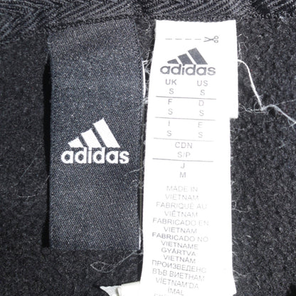 adidas Men's Black Pullover Hoodie Small Logo Athletic Sweatshirt