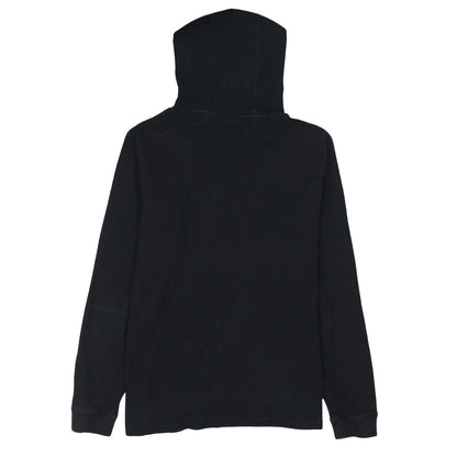 Tommy Jeans Men’s Black Pullover Hoodie Medium Cotton Knit